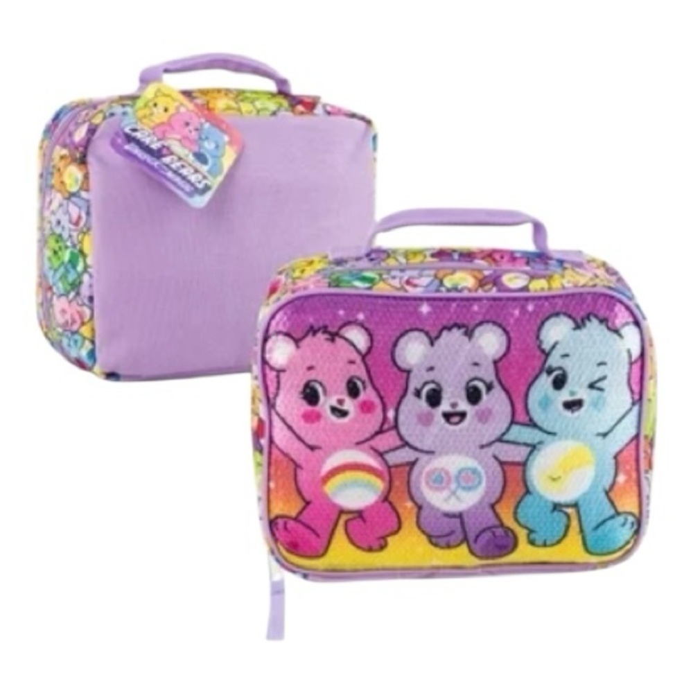 NWT-CLOUD CO-CARE BEARS SPARKLE INSULATED LUNCH BOX